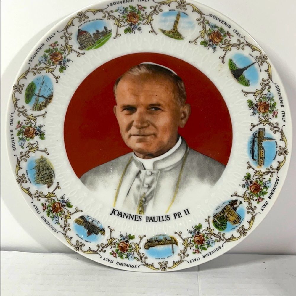 Plate Juan Pablo II